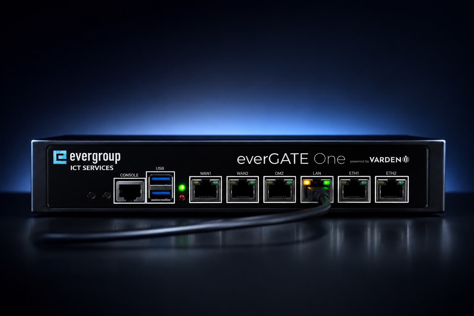 everGATE One — passerelle Evergroup, powered by Varden